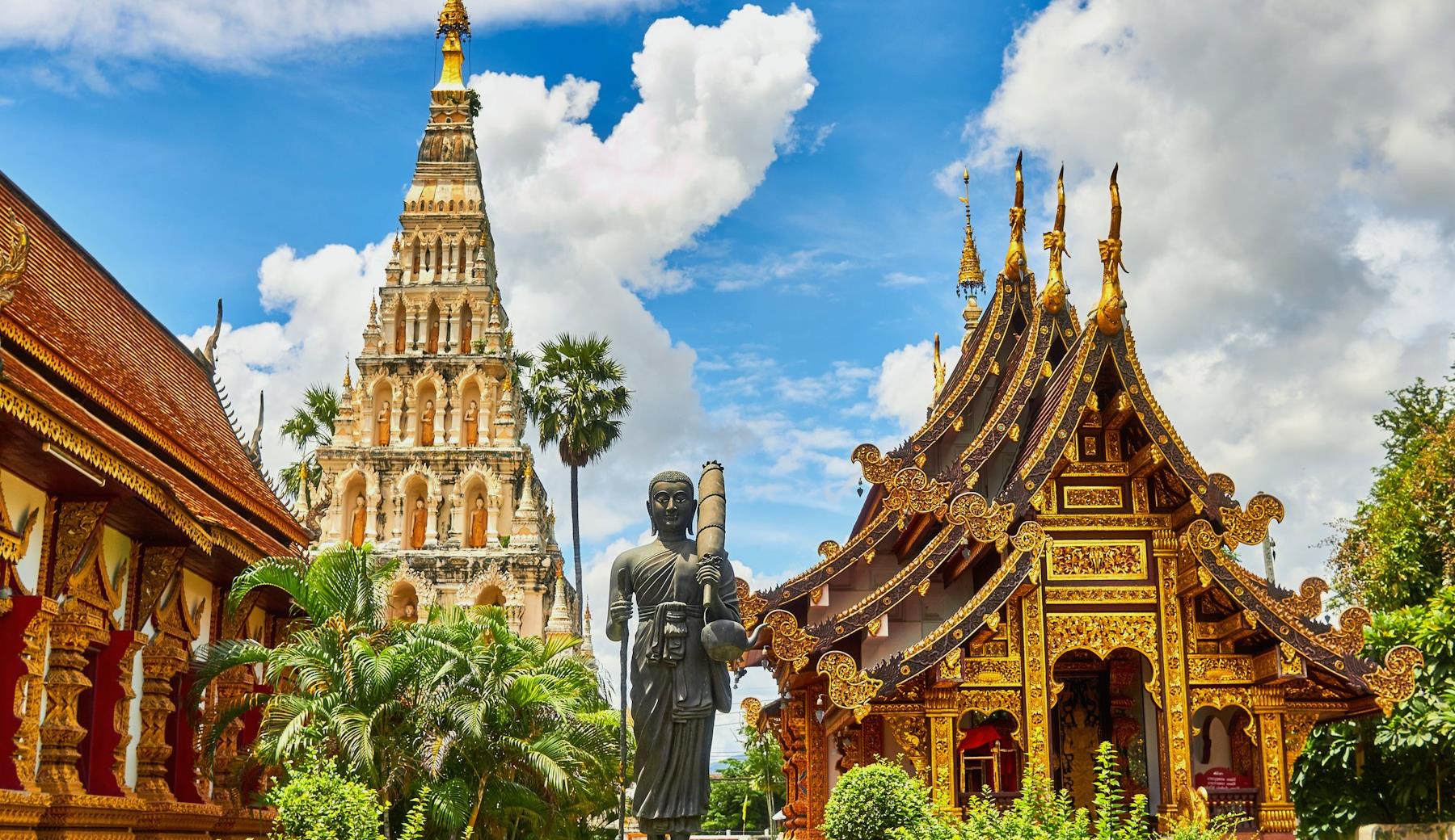 Editorial travel scene illustrating Best Cities for Digital Nomads in Southeast Asia