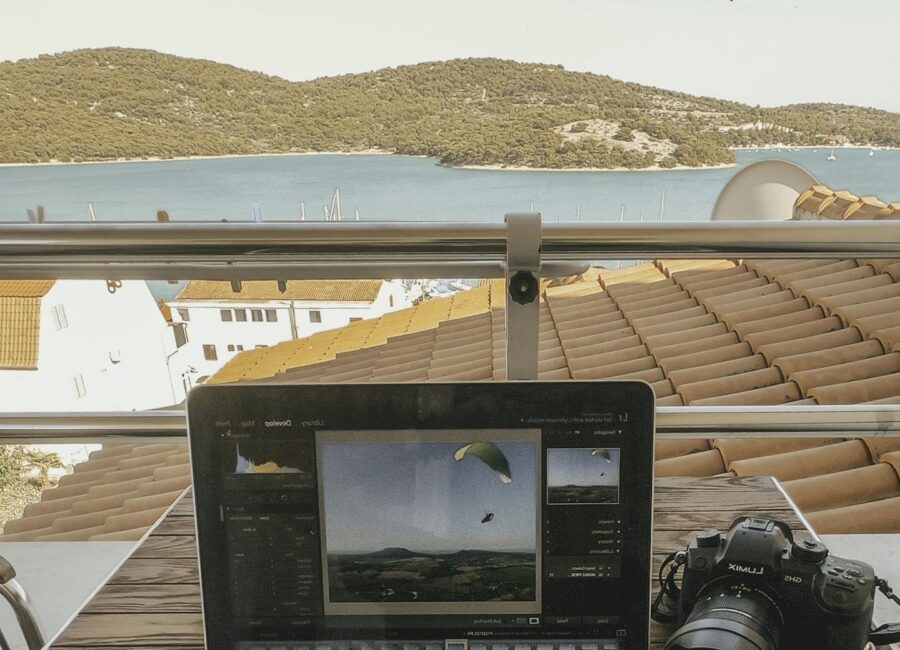 Editorial travel scene illustrating How to Choose a Digital Nomad Destination